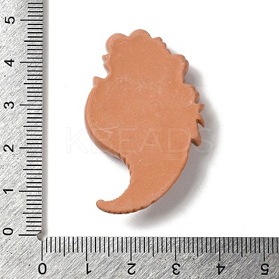 Cartoon Tribe Theme Opaque Resin Decoden Cabochons RESI-M043-01H-1