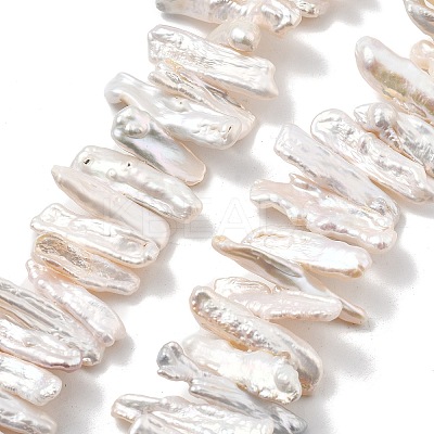 Natural Baroque Keshi Pearl Beads Strands PEAR-P064-03B-02C-1