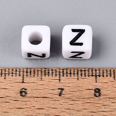 Opaque Acrylic Beads SACR-N020-04A-Z-1