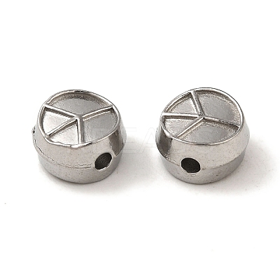 Tarnish Resistant 304 Stainless Steel Beads STAS-K285-10P-1