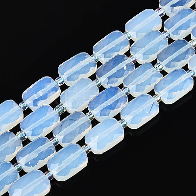 Opalite Beads Strands G-T139-78-1