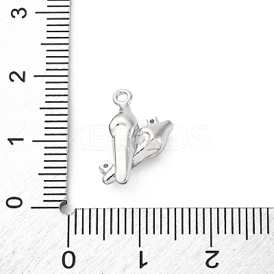 Brass Rhinestone Pendants KK-E793-12P-1