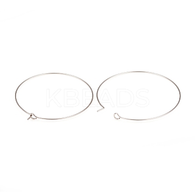 316L Surgical Stainless Steel Hoop Earring Findings STAS-G229-07P-04A-1