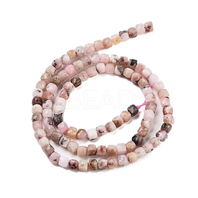 Natural Pink Opal Beads Strands G-H042-A44-02-1
