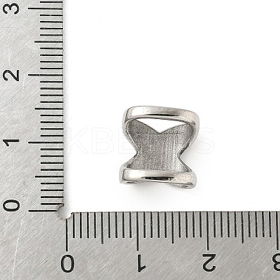 304 Stainless Steel Slide Charms STAS-Z147-08P-03-1