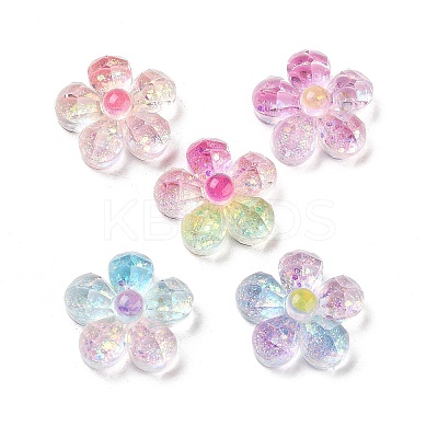 Transparent Resin Decoden Cabochons X-RESI-M045-03-1