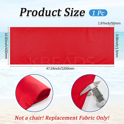 1Pc Chair Canvas Cloth AJEW-GF0012-03A-13-1
