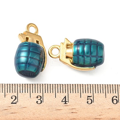 304 Stainless Steel Enamel Pendants STAS-I346-14G-02-1