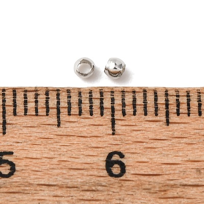 Brass Crimp Beads E002-NF-1