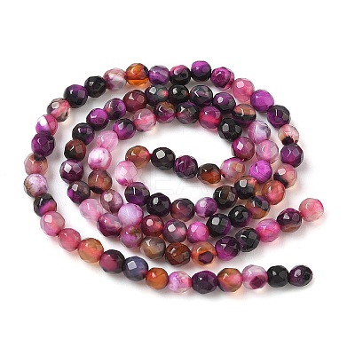 Natural Agate Beads Strands X-G-H302-A01-10-1