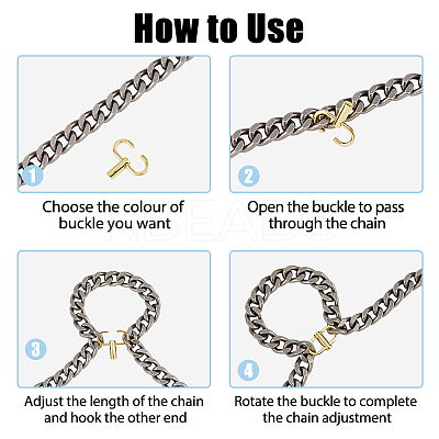 18Pcs 6 Colors Alloy Adjustable Buckles FIND-FH0008-36-1