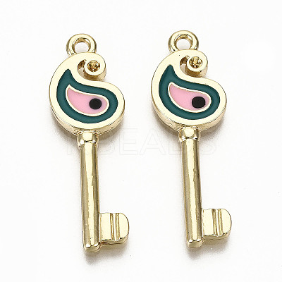 Alloy Pendant Rhinestone Settings LS-X-PALLOY-T075-39-NR-1