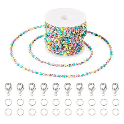 DIY Chain Bracelet Necklace Making Kit CHC-TA0006-73-1