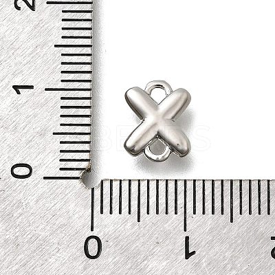 Brass Connector Charms KK-P295-01P-X-1