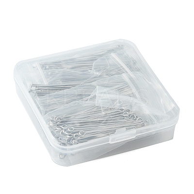 540Pcs 9 Styles 304 Stainless Steel Pin Sets STAS-FS0001-34-1