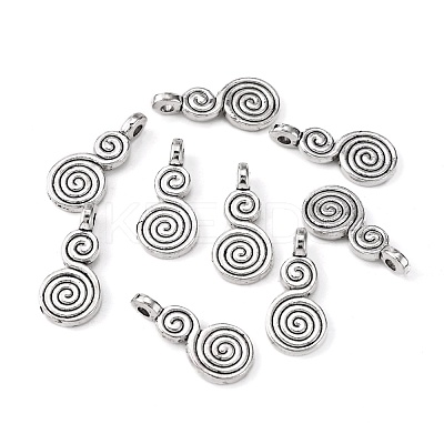 Helix Tibetan Style Alloy Pendants LF0038Y-NF-1