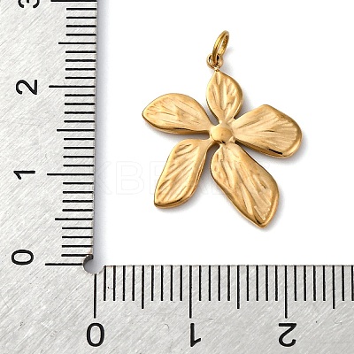316 Surgical Stainless Steel Enamel Pendants STAS-K258-40F-G-1