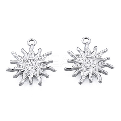 Non-Tarnish 201 Stainless Steel Pendants STAS-N098-171P-1