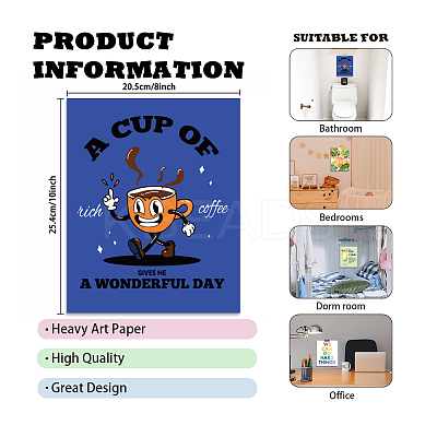 Rectangle with Face Pattern Paper DIY-WH0349-119-049-1