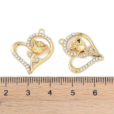 UV Plating Alloy Pendants FIND-M018-26G-08-1