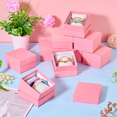 Rectangle Paper Jewelry Gift Boxes CON-TAC0010-91C-1