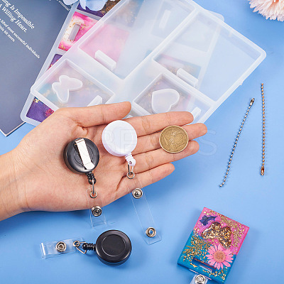 DIY ID Card Badge Holder Making Kit DIY-TA0004-85-1