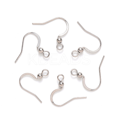Tarnish Resistant 304 Stainless Steel French Earring Hooks STAS-S111-004P-1