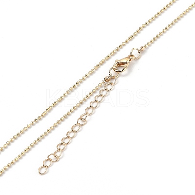 Alloy Rhinestone Pendant Necklaces NJEW-H306-A10-G-1