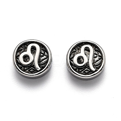 304 Stainless Steel Beads X-STAS-H156-01F-1
