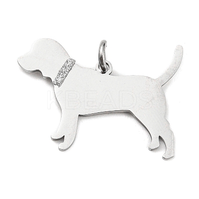 Non-Tarnish 304 Stainless Steel Pendants X-STAS-E205-09P-1