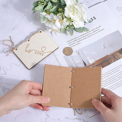 Creative Wooden Greeting Cards DIY-WH0349-171C-1