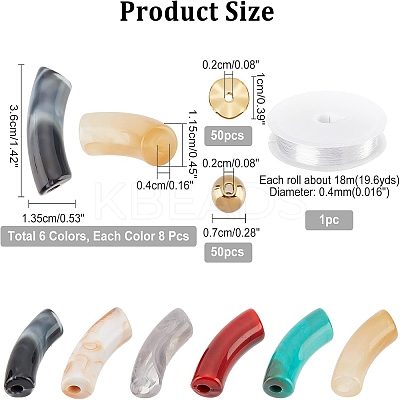 DIY Chunky Bracelet Making Kit DIY-NB0007-20-1