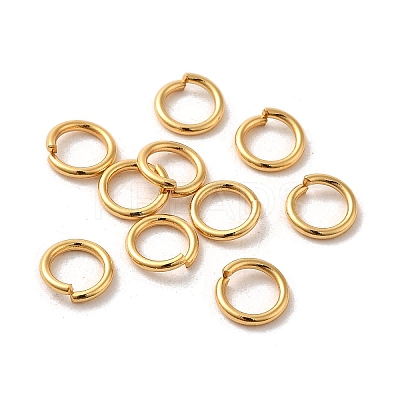 304 Stainless Steel Open Jump Rings STAS-G096-03G-1