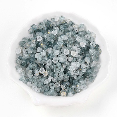 Frosted Transparent Acrylic Beads LS-X-OACR-N137-72L-1