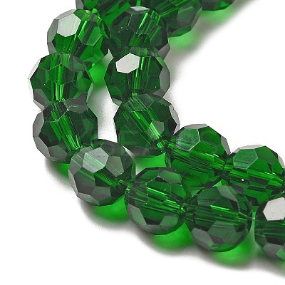 Transparent Glass Beads LS-EGLA-A035-T8mm-D10-1