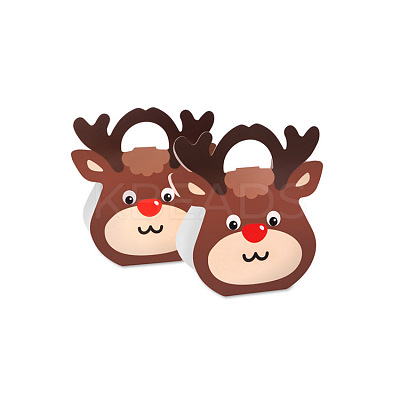 Christmas Reindeer Paper Gift Bags CON-F008-01-1