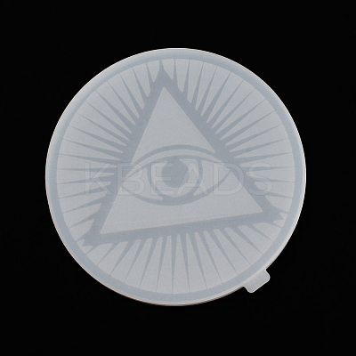 Eye of Providence/All-seeing Eye DIY Silicone Statue Mold LS-AJEW-D052-02-1