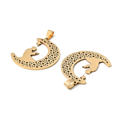 201 Stainless Steel Pendants STAS-K310-08G-1