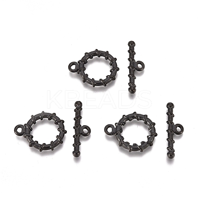 304 Stainless Steel Toggle Clasps STAS-L247-005EB-1