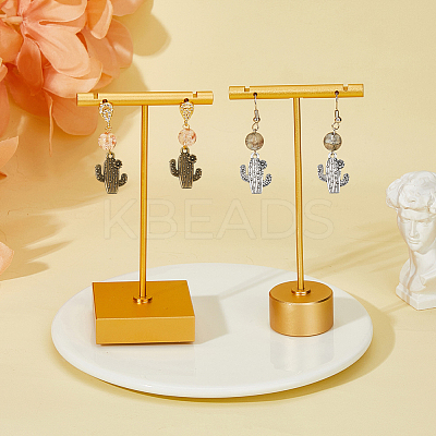 100Pcs 2 Style Tibetan Style Alloy Pendants TIBE-DC0001-07-1
