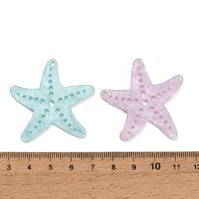 Opaque Acrylic Pendants AC-CBA2708-01-1
