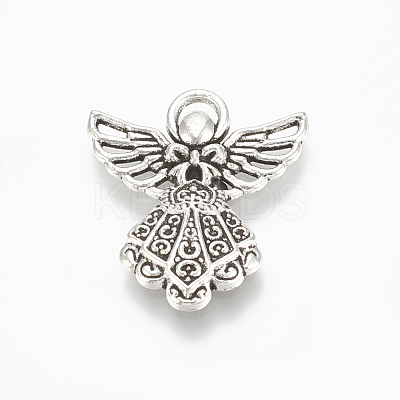 Tibetan Style Alloy Pendants TIBE-Q075-64AS-LF-1