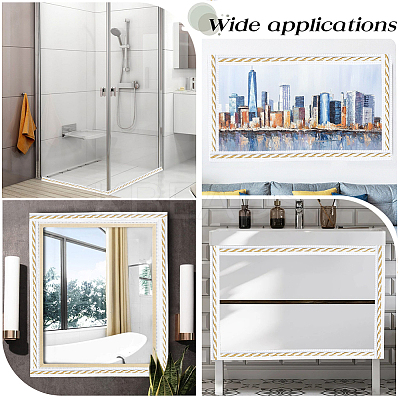 PVC Self-Adhesive Flexible Molding Trim DIY-WH20007-61A-1