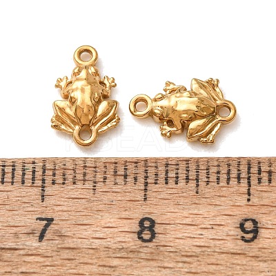 304 Stainless Steel Connector Charms STAS-N124-54G-1