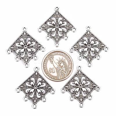 Tibetan Style Alloy Links EA400Y-NF-1