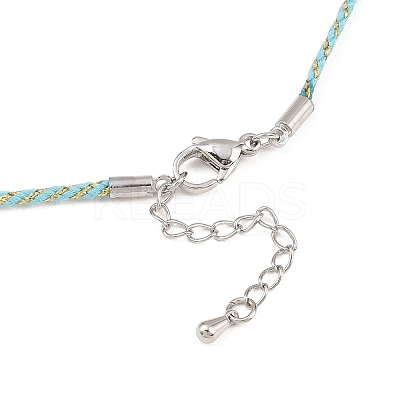 2MM Nylon Braided Cord Necklace Making MAK-A019-02P-1