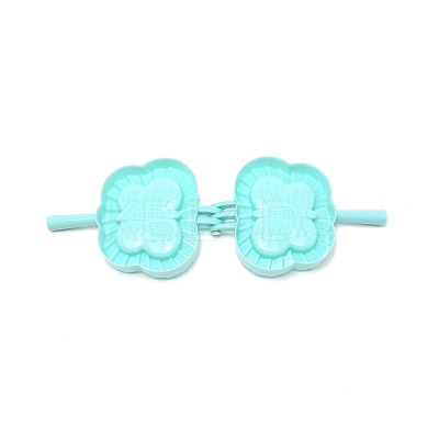 Butterfly Shaped Plastic Dumplings Making Molds LS-DIY-WH0260-99B-1