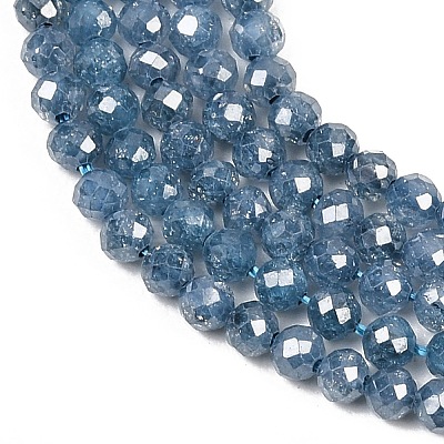Cubic Zirconia Bead Strands X-ZIRC-C006-01B-04-1