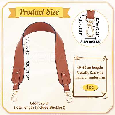 PU Leather Bag Straps DIY-WH0502-35A-1