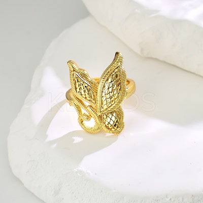 Elegant and Luxurious European Style Brass Cuff Rings for Women QT0315-1-1